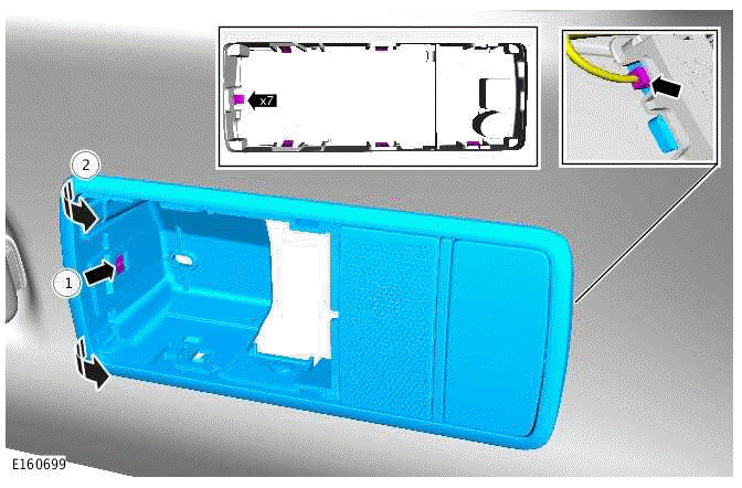 Second Row Interior Lamp